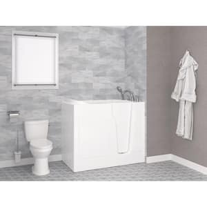 HD Series 26 in. x 46 in. RD Walk-In Soaking Bathtub in White