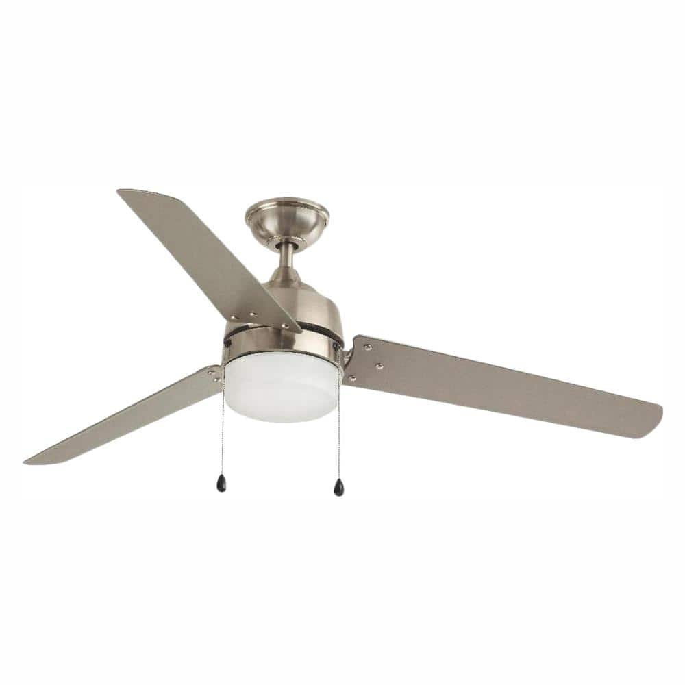 UPC 076335255934 product image for Carrington 60 in. Indoor/Outdoor Ceiling Fan with LED Dome Light Kit, Brushed Ni | upcitemdb.com