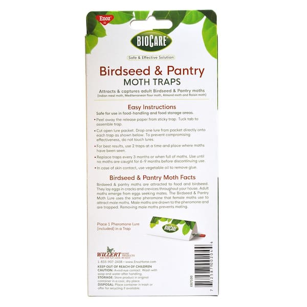 BIOCARE Birdseed & Pantry Moth Trap, 2 count 