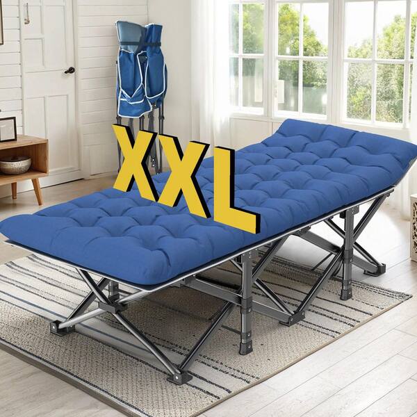 SEEUTEK Folding Camping Cot for Adults-Heavy Duty 1200D Oxford Fabric 32