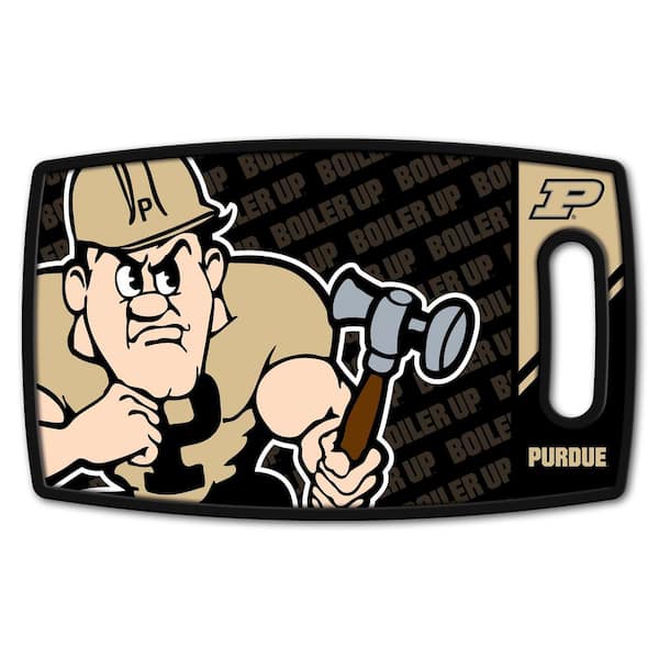 YouTheFan NCAA Purdue Boilermakers Logo Series Cutting Board 9in X 0 ...