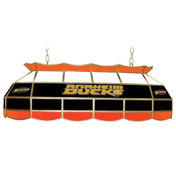 Trademark NHL Anaheim Ducks 40 in. Stained Glass Tiffany Light