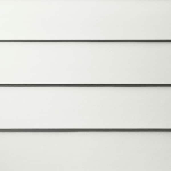Hardie Plank HZ5 5.25 in. x 144 in. Statement Collection Arctic White Smooth Fiber Cement Lap Siding