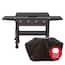Daytona 4-Burner Propane Gas Grill 36 in. Flat Top - rated 4.375 stars from 112 reviews