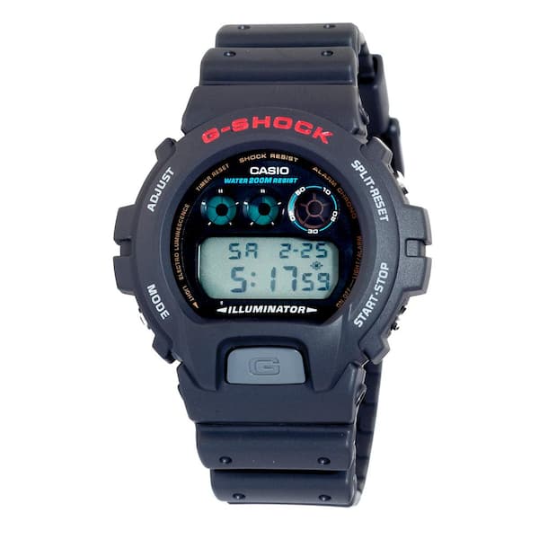 Men's G-Shock Black Digital Watch-DW6900-1V - Home Depot