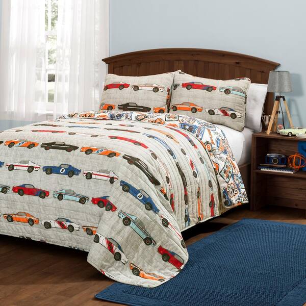 race car comforter set full