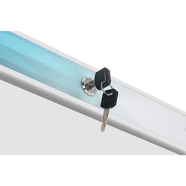 20 cu. ft. Commercial Reach in Refrigerator in White Manual Defrost