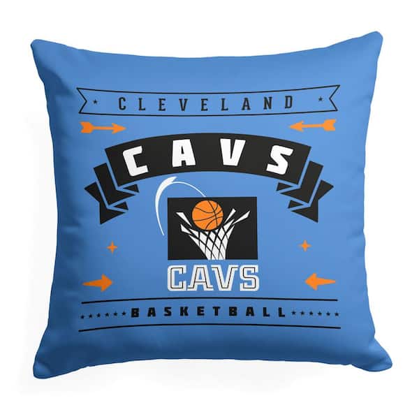 THE NORTHWEST GROUP NBA Hardwood Classic Cavaliers Printed Multi-Color 18 in x 18 in Throw Pillow