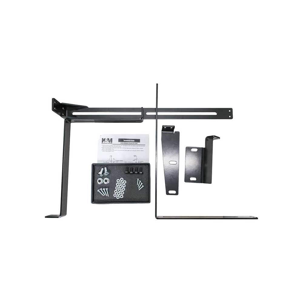 K&M Mfg Monitor Bracket Kit for John Deere 7R-8R/RT/RX-9R/RT/RX Tractors : Includes Tray : Black price history on PriceWatchPro
