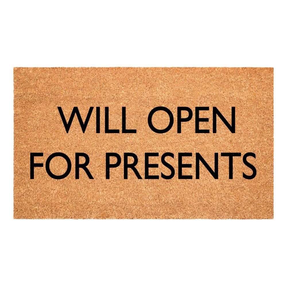 Multi-Colored 29 in. x 17 in. Coir Outdoor Door Mat price history on PriceWatchPro