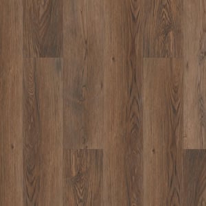 Buena Visa Oak 30 MIL x 7.09in. W x 48.03 L Waterproof Click Lock Rigid Luxury Vinyl Plank Flooring (18.92 sq. ft./case)