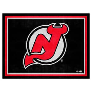New Jersey Devils 8ft. x 10 ft. Plush Area Rug