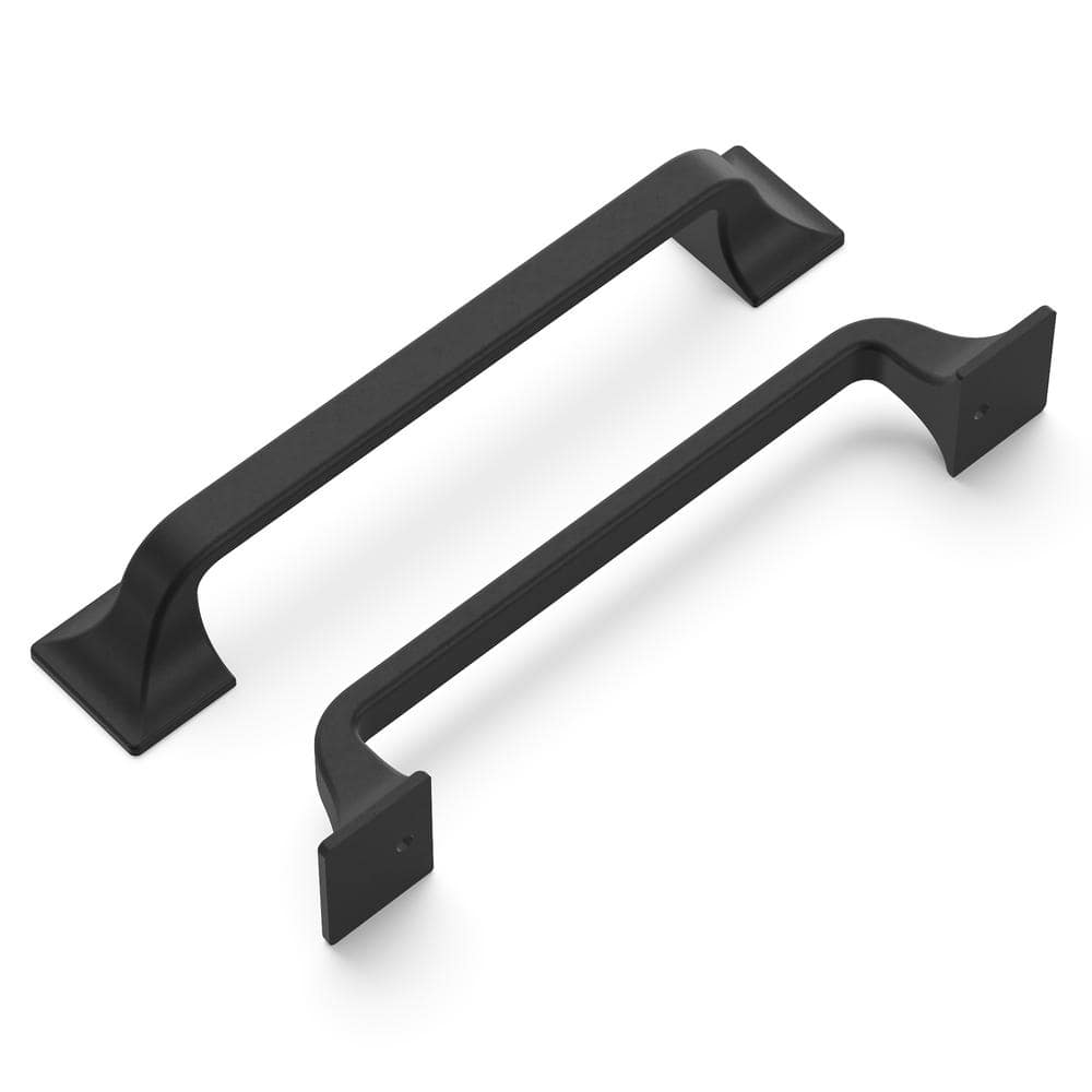 Forge Collection Pull 5-1/16 in. (128 mm) Center to Center Distressed Black Iron Finish Cabinet Bar Pull price history on PriceWatchPro