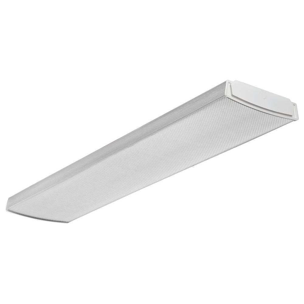 Bright White 4-Ft Energy Star LED Wraparound Light Fixture