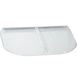 53 in. W x 38 in. D x 2-1/2 in. H Premium Heavy-Arched Flat Window Well Cover