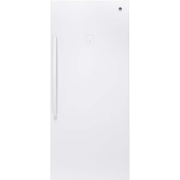 GE 32.8 in. 21.3 cu. Ft. Frost Free Defrost Upright Freezer in White