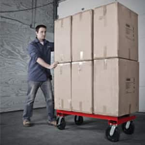 Drywall Cart Removable Handle with 3600 lbs. Load Capacity
