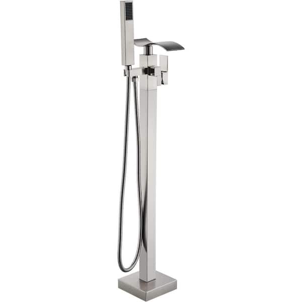 Unbranded Commercial Metering Double Handle Bathroom Sink Faucet in Brass 16GS-36233