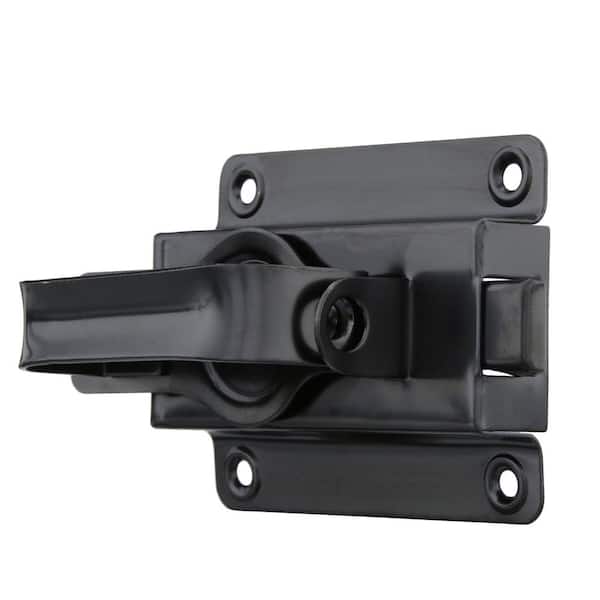 Black Swinging Door Latch