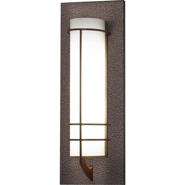 Filament Design 14 in. Antique Copper Interior Wall Sconce with 1 Energy Efficient Light