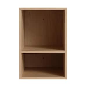 12 in. W x 18.2 in. D x 17.9 in. H Plywood Bathroom Storage Wall Cabinet with Adjustable Shelf in Light Oak