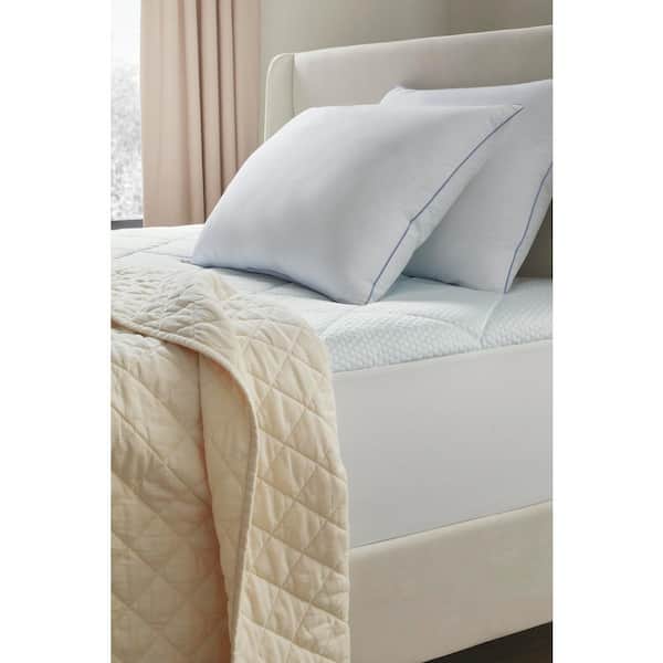 Home Decorators Collection Cooling White Quilted Queen Mattress
