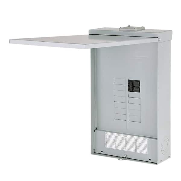 100 Amp 12-Space 24-Circuit Outdoor Main Breaker Circuit Breaker Panel (TMQ1210RCU)