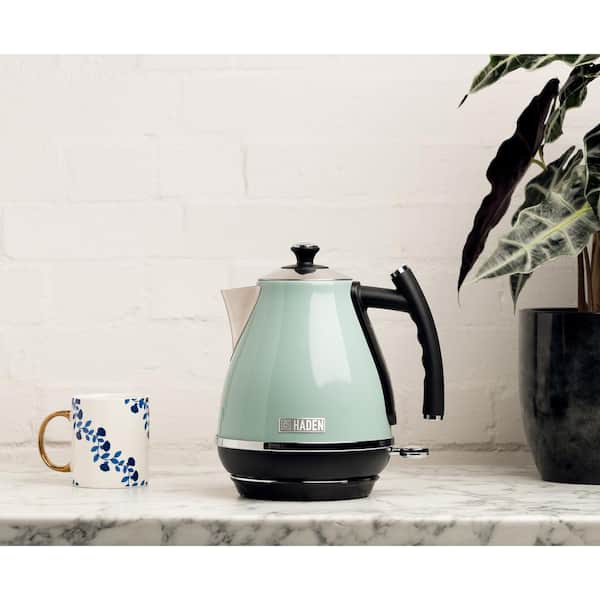 Green/White Electric Kettle Boiling water Quiet Moon 316 Food Grade  Stainless Steel Automatic Power Off
