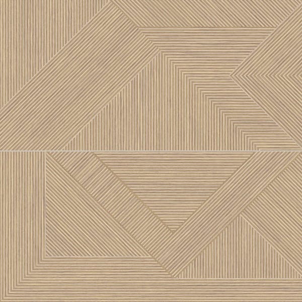 Spanish Nook Beige 24 in. x 48 in. Matte 3D Ribbed Wood Look Porcelain Large Format Wall Tile (15.39 sq. ft./Case)