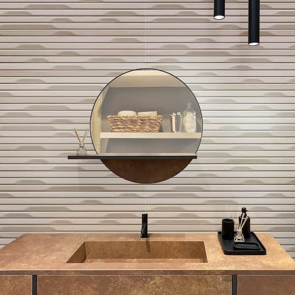 Apollo Tile Bois White 15.75 in. x 47.25 in. Matte Ceramic Subway Deco Wall Tile (14 Cases/217 sq. ft./Pallet)
