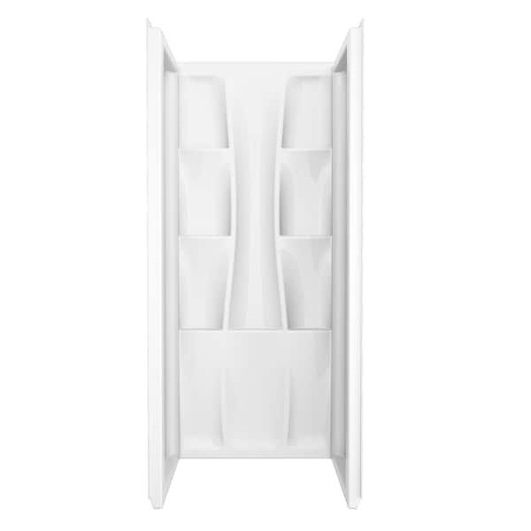60~ x 32~ Shower Wall Set in High Gloss White 40104