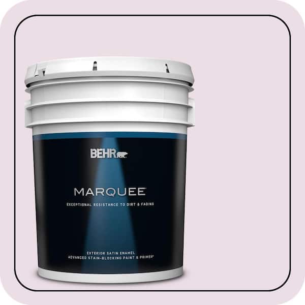BEHR MARQUEE 5 gal. #680C-2 Wing Flutter Satin Enamel Exterior Paint & Primer