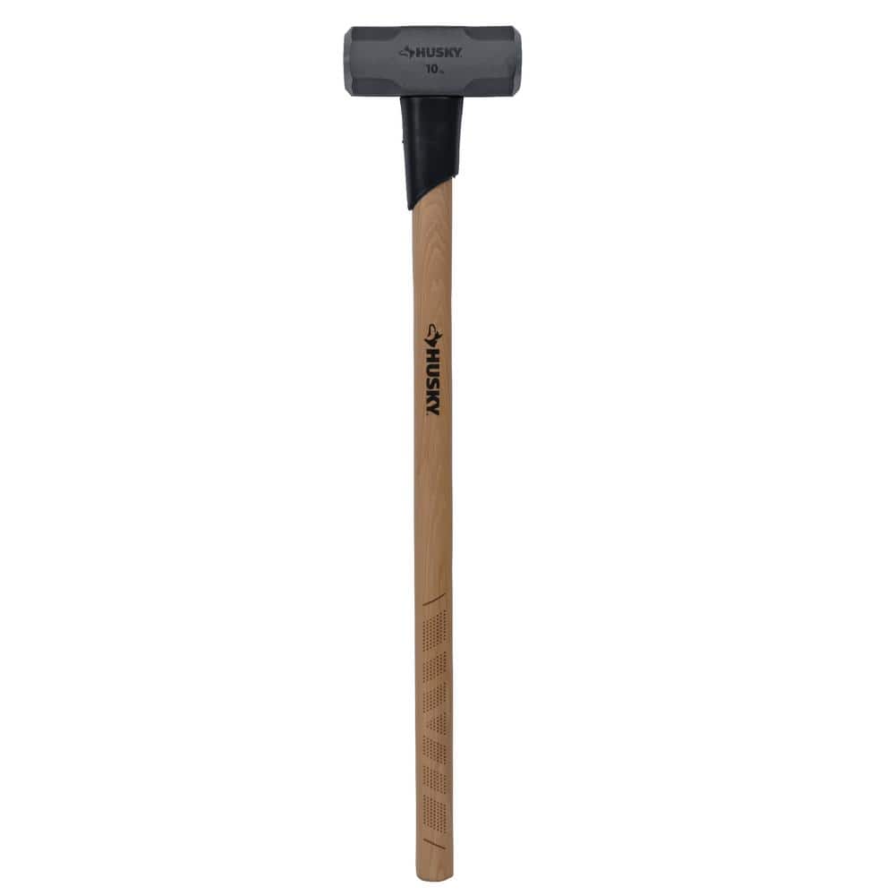 Husky 10 lb. Sledge Hammer with 36 in. Hickory Handle 34207 The Home Depot