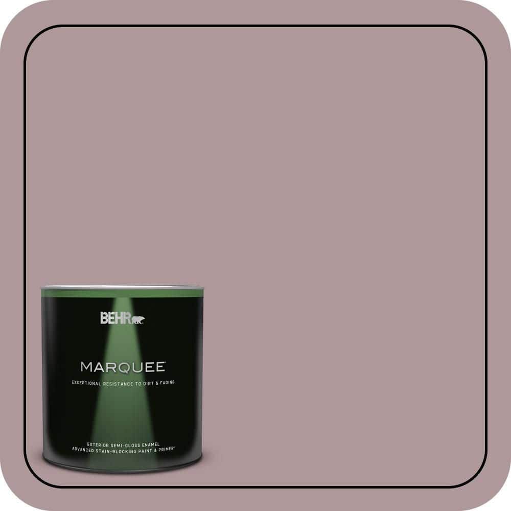 1 qt. #110F-4 Heirloom Orchid Semi-Gloss Enamel Exterior Paint & Primer price history on PriceWatchPro