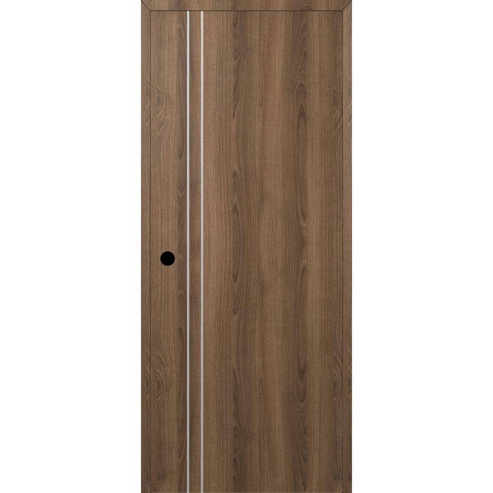 Optima 2V DIY-Friendly 32 in. x 84 in. Right-Hand Solid Core Pecan Nu2od Composite Single Prehung Interior Door price history on PriceWatchPro