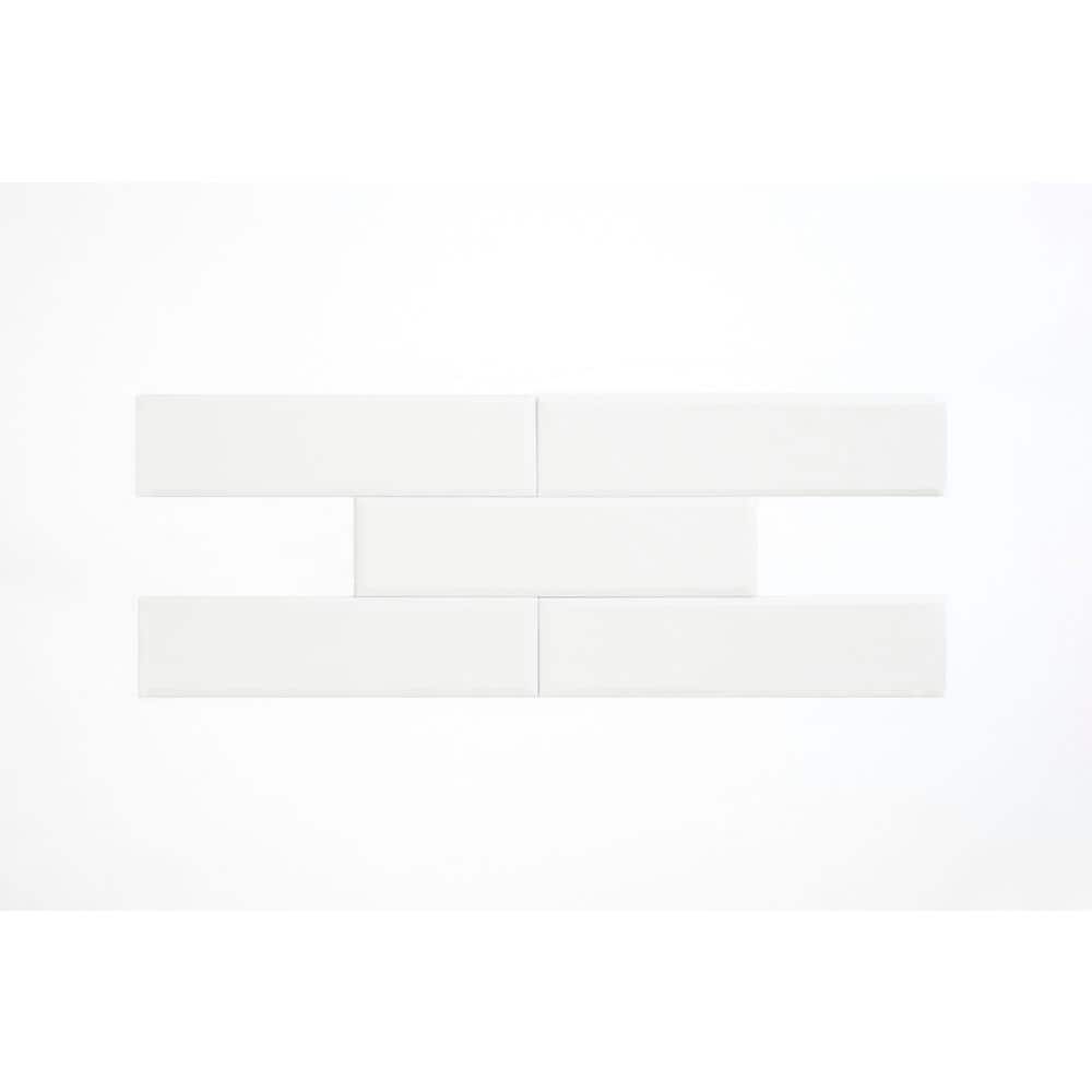 Cream Matte Ceramic Subway Wall Tile 3x12 for Kitchen and Bathroom