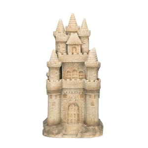 19.5 in. H Castle By the Sea Sculpture