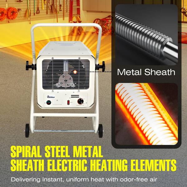 Dr Infrared Heater 10000-Watt 240-Volt Heavy-Duty Hardwired Shop