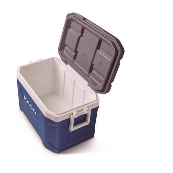 IGLOO Latitude 52 Blue 52 qt. Hard Cooler 8029344 - The Home Depot