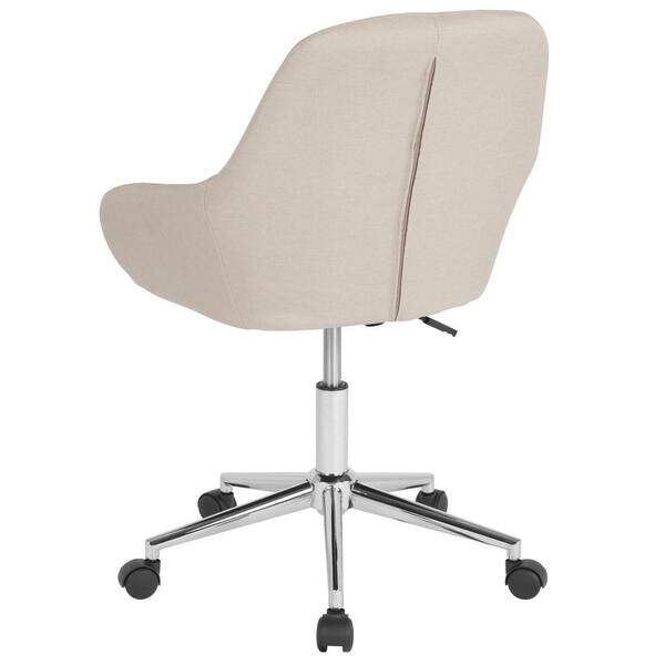 Carnegy Avenue Fabric Swivel Office Chair in Beige CGA-DS Carnegy Avenue Fabric Swivel Office Chair in Beige CGA-DS