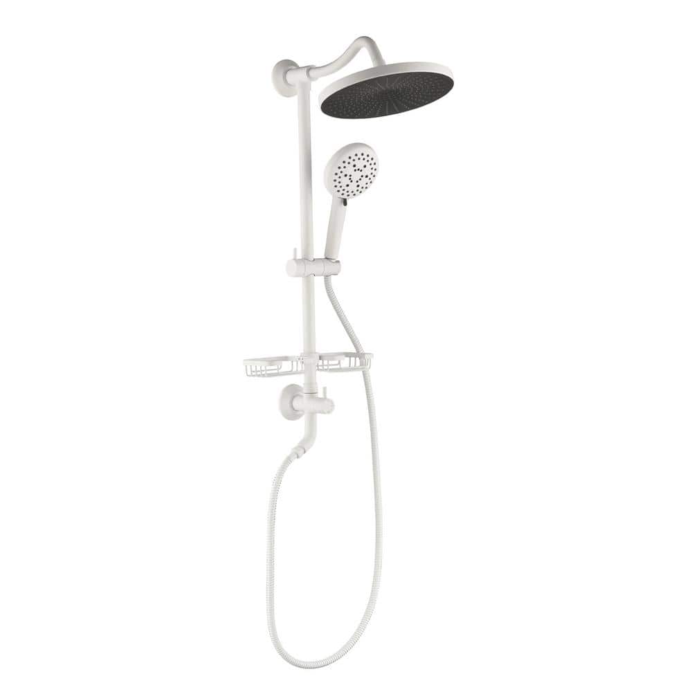 Single-Handle 3-Spray Shower Faucet 2.0 GPM with Pressure Balance Hand Show