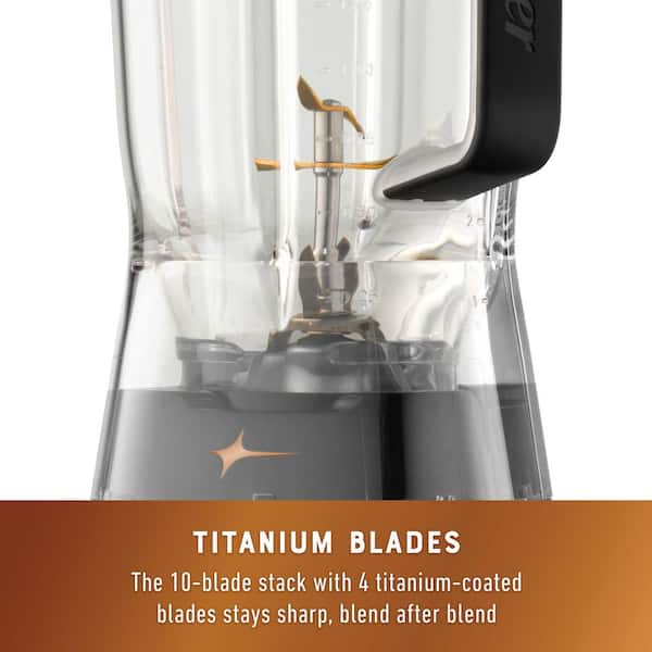 Oster 64 oz. 8-Speed Black Blender with Auto Programs 2208694