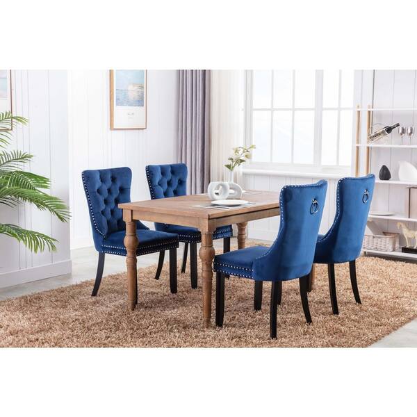 nautica blue dining chairs