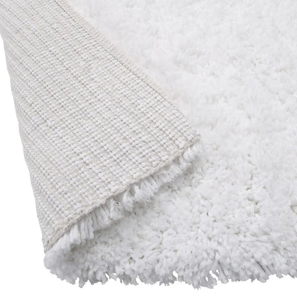 Lavish Home White 2 ft. x 5 ft. Cotton Reversible Extra Long Bath Rug Runner  67-0019-W - The Home Depot