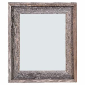 BarnwoodUSA Rustic Farmhouse Artisan 24 in. x 30 in. Weathered Gray  Reclaimed Picture Frame 24x30 Artisan Weathered Gray - The Home Depot