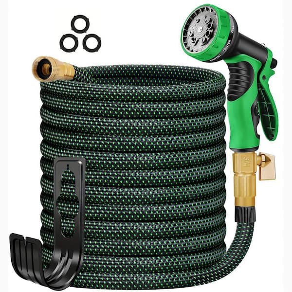 0.75 in. Dia x 150 ft. Expandable Garden Water Hose, Green