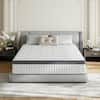 Babo Care Queen Size Firm Hybrid Memory Foam 10 in. Individual Pocket Spring Support Breathable Mattress HCA1040