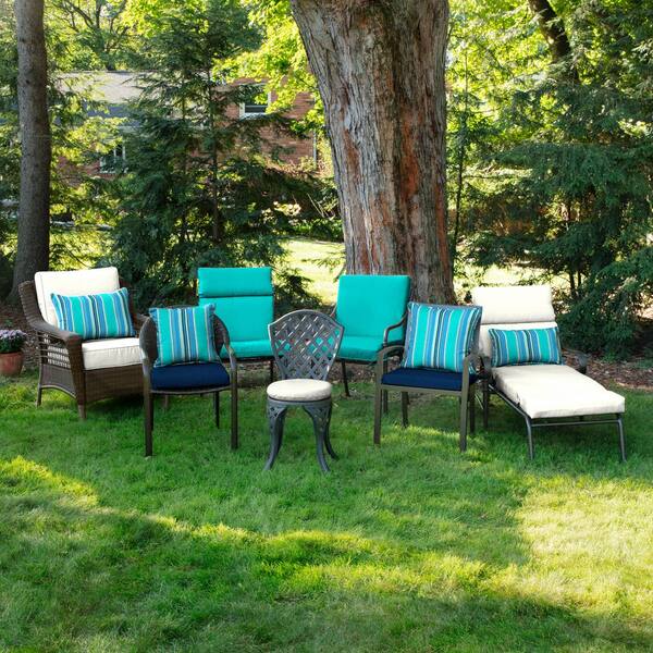 Home Decorators Collection Oak Cliff 20, Garden Oasis Patio Chair Cushions
