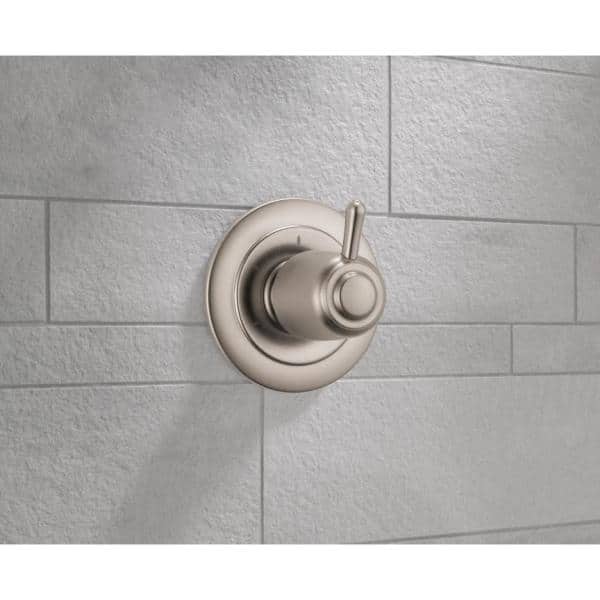 Stainless Steel 3-Setting Shower Handle Diverter Trim Kit