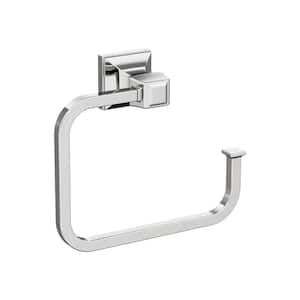 Mulholland 5-3/4 in. (146 mm) L Towel Ring in Chrome